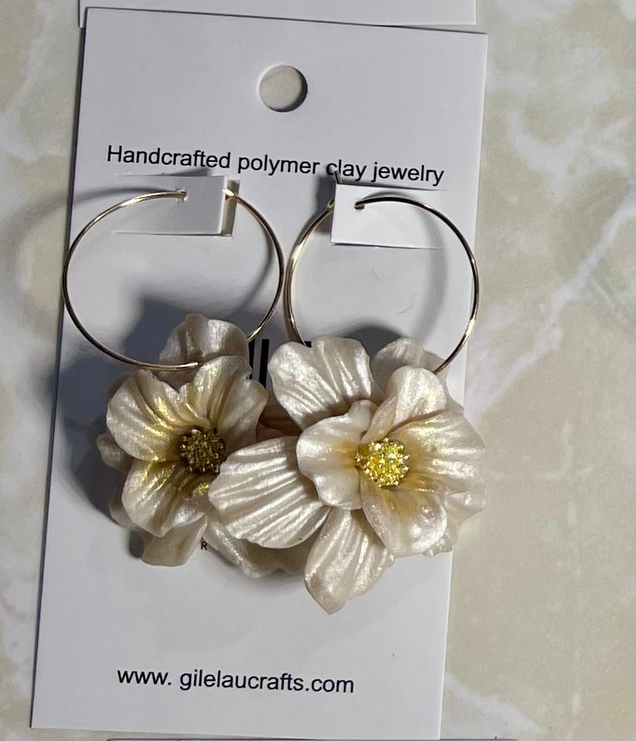 Floral Christmas 2 earrings