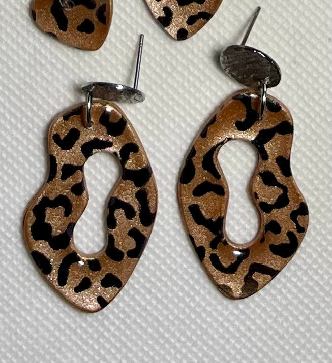 Verdant Cell Patterns Earrings