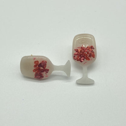 Wine Glass Whimsy Earrings