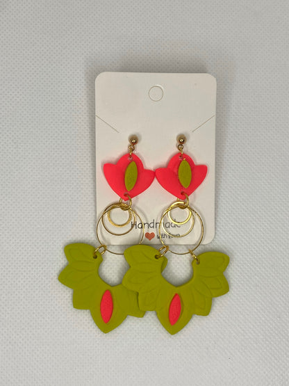 Neón Garden Ensemble Earring