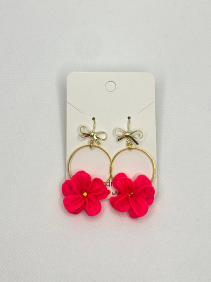 Pink Charm  Earrings