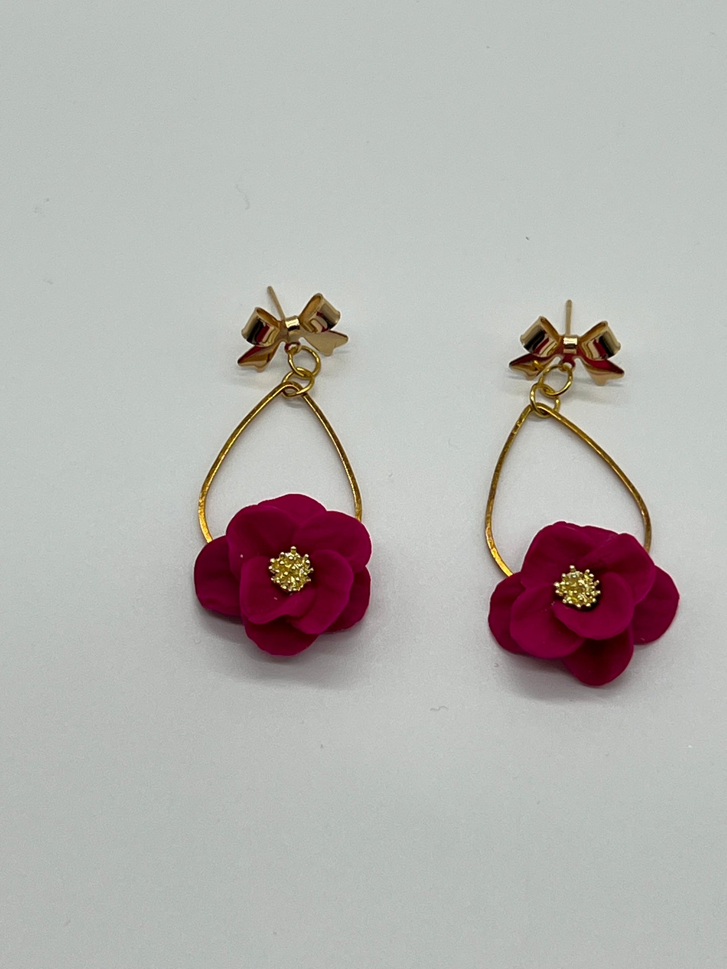 Purple Blooms earrings