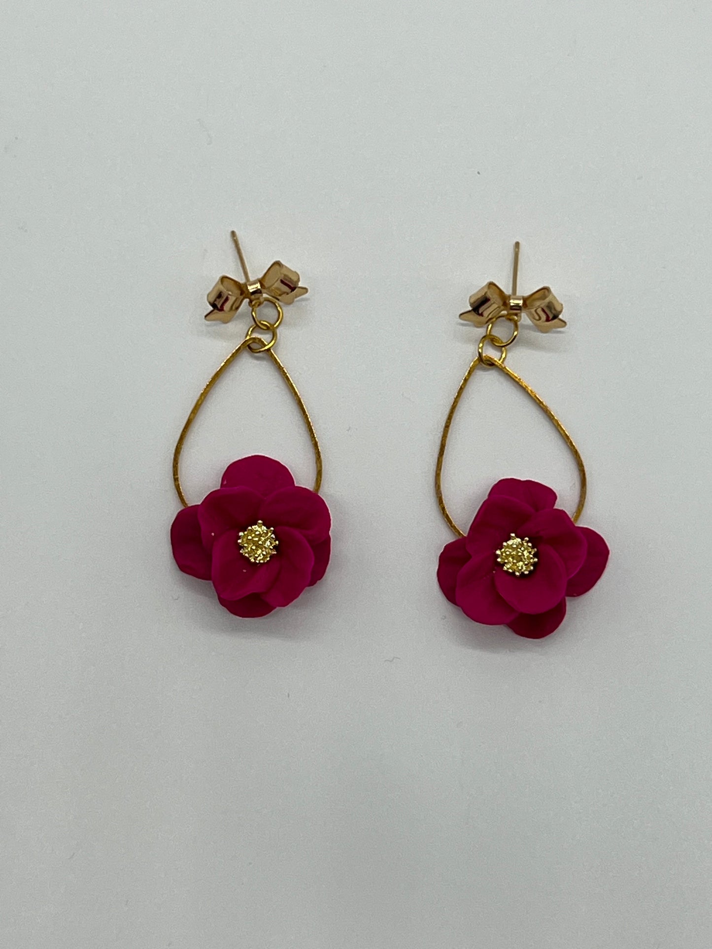 Purple Blooms earrings