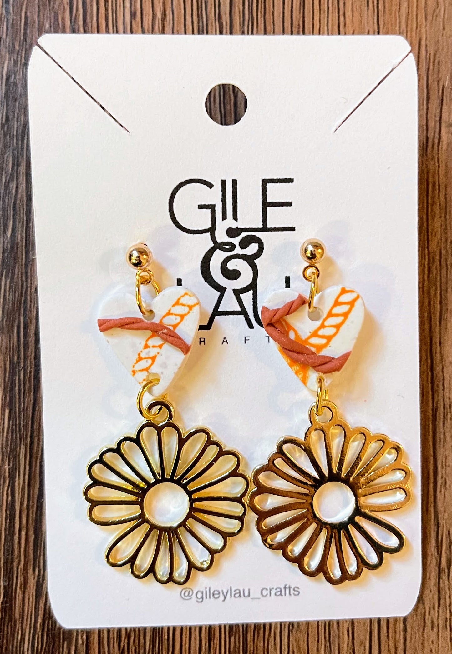 Golden Blossom Harmony earrings