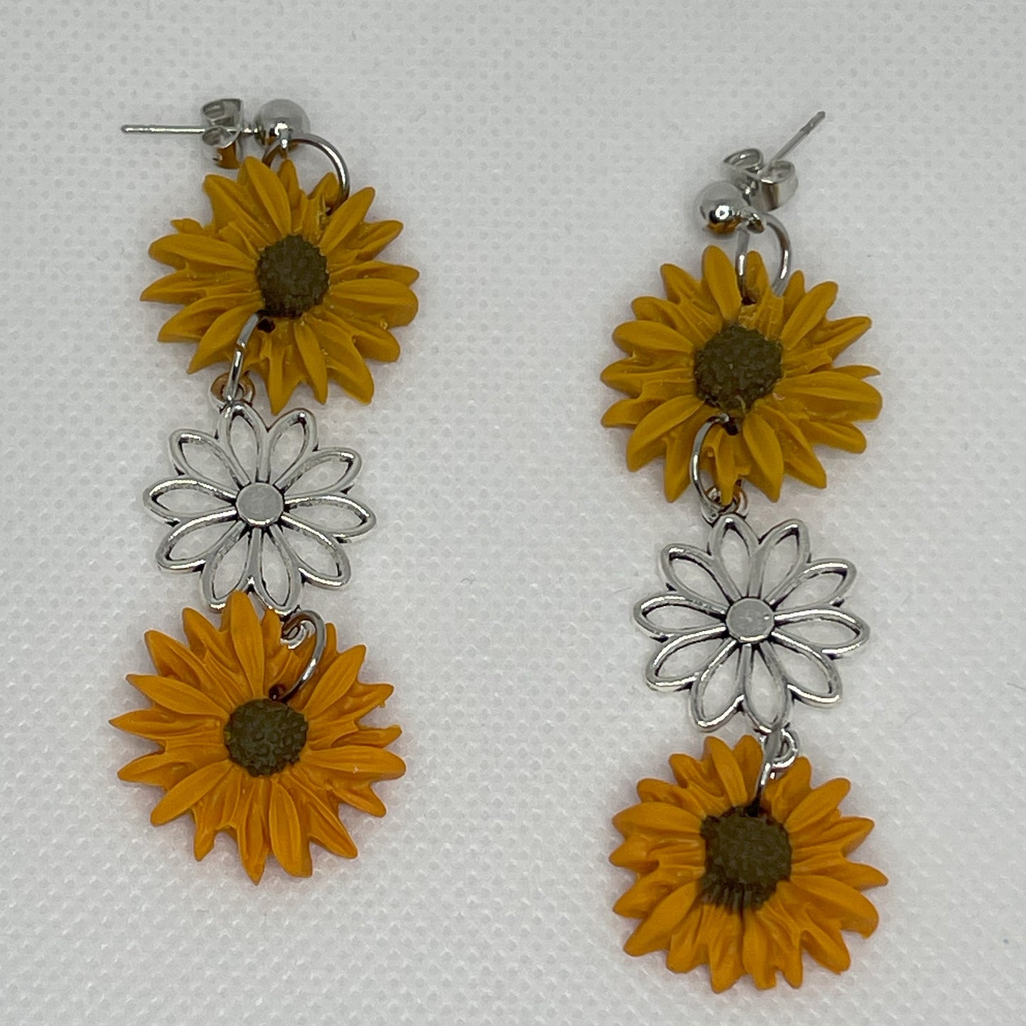 Sunflower Bloom earrings