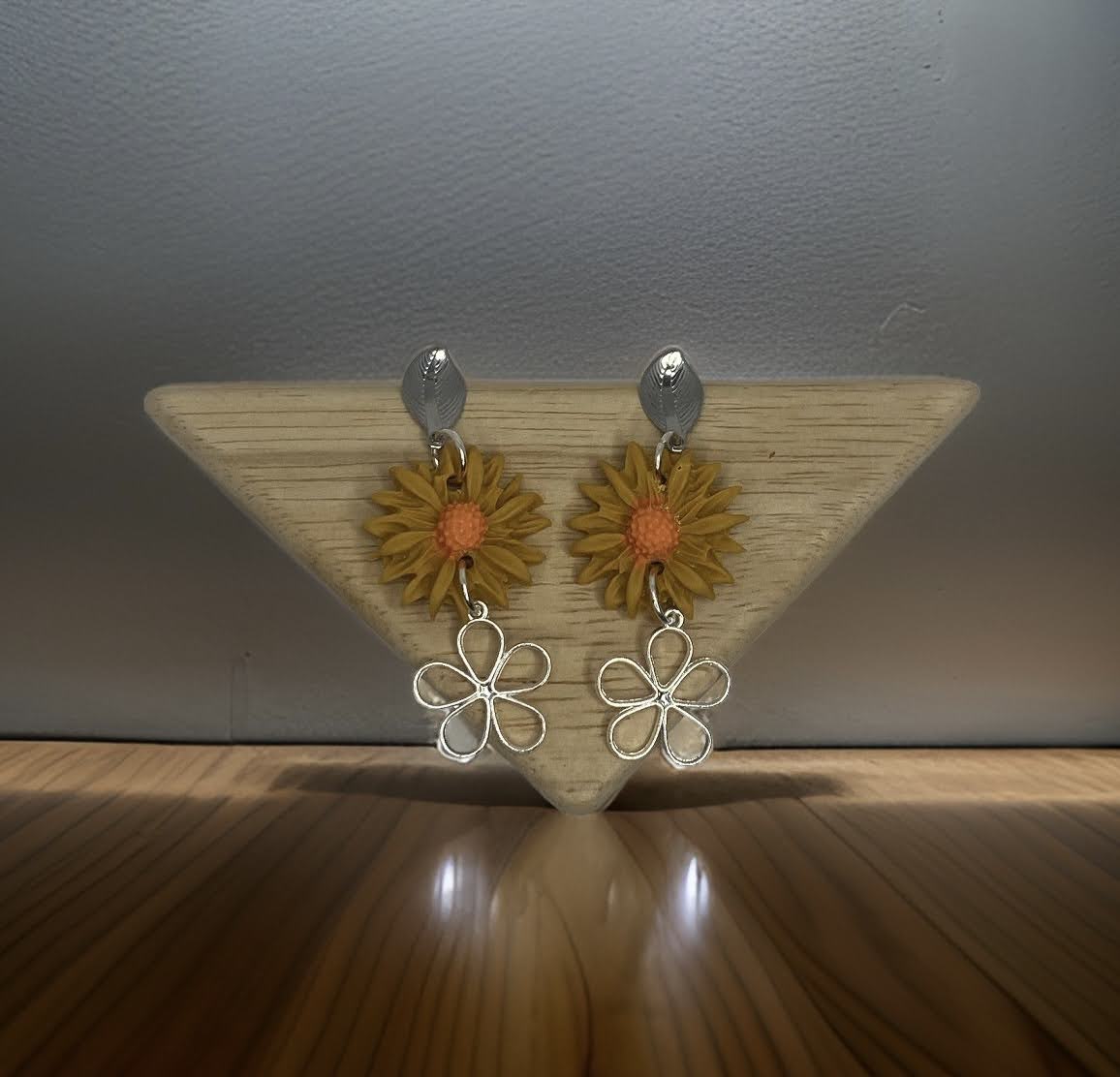 Sunflower Brilliant Earrings