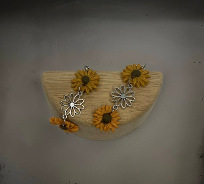 Sunflower Bloom earrings