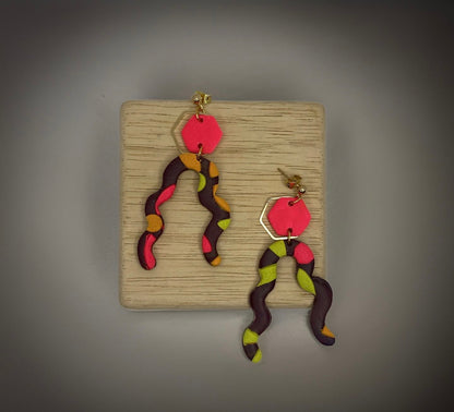 Arcadian Hexaglow Earrings.