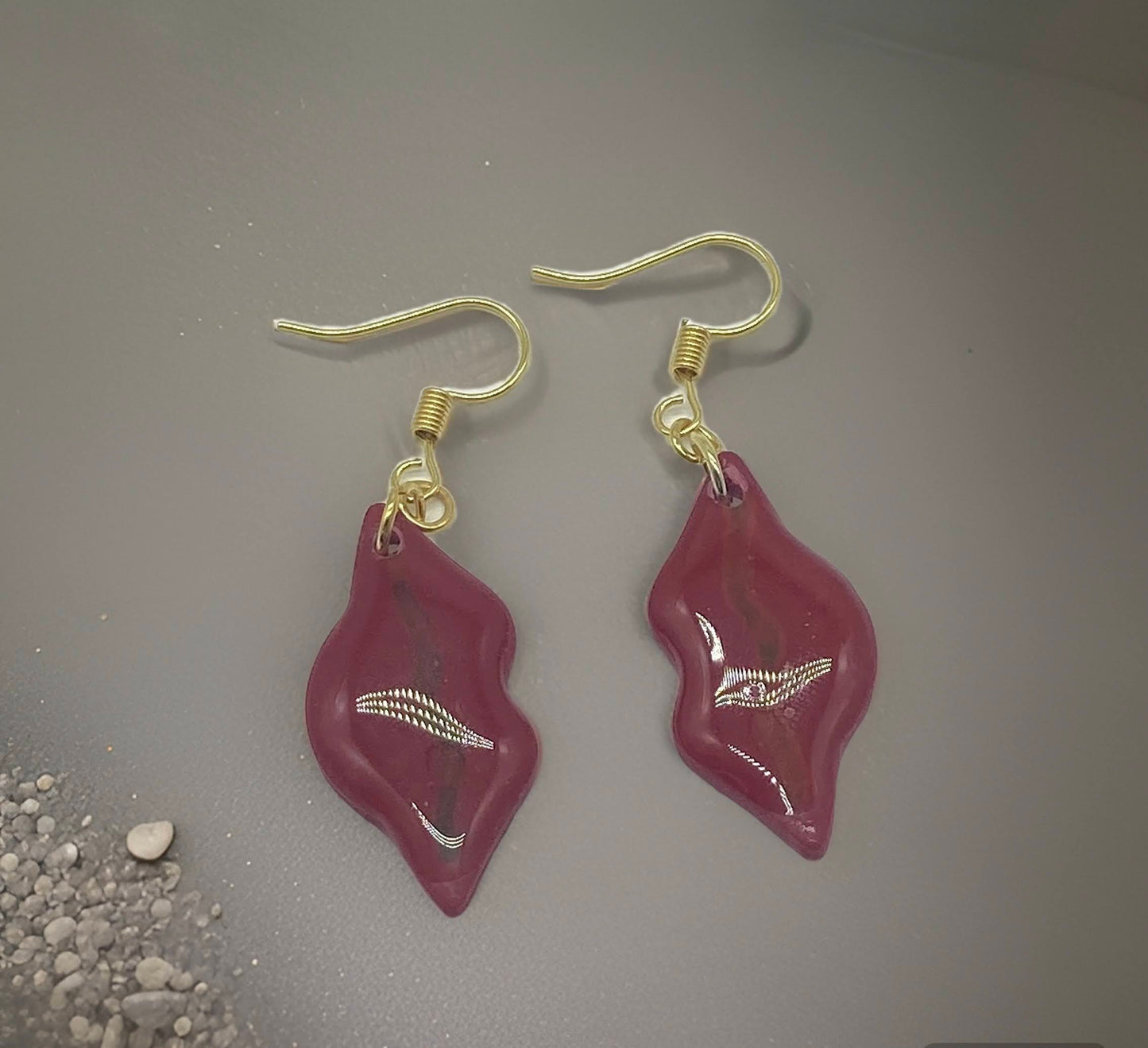 Scarlet lips Earrings