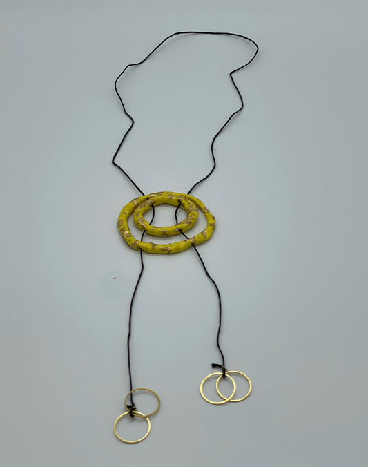 Golden Circle Fusion Necklace