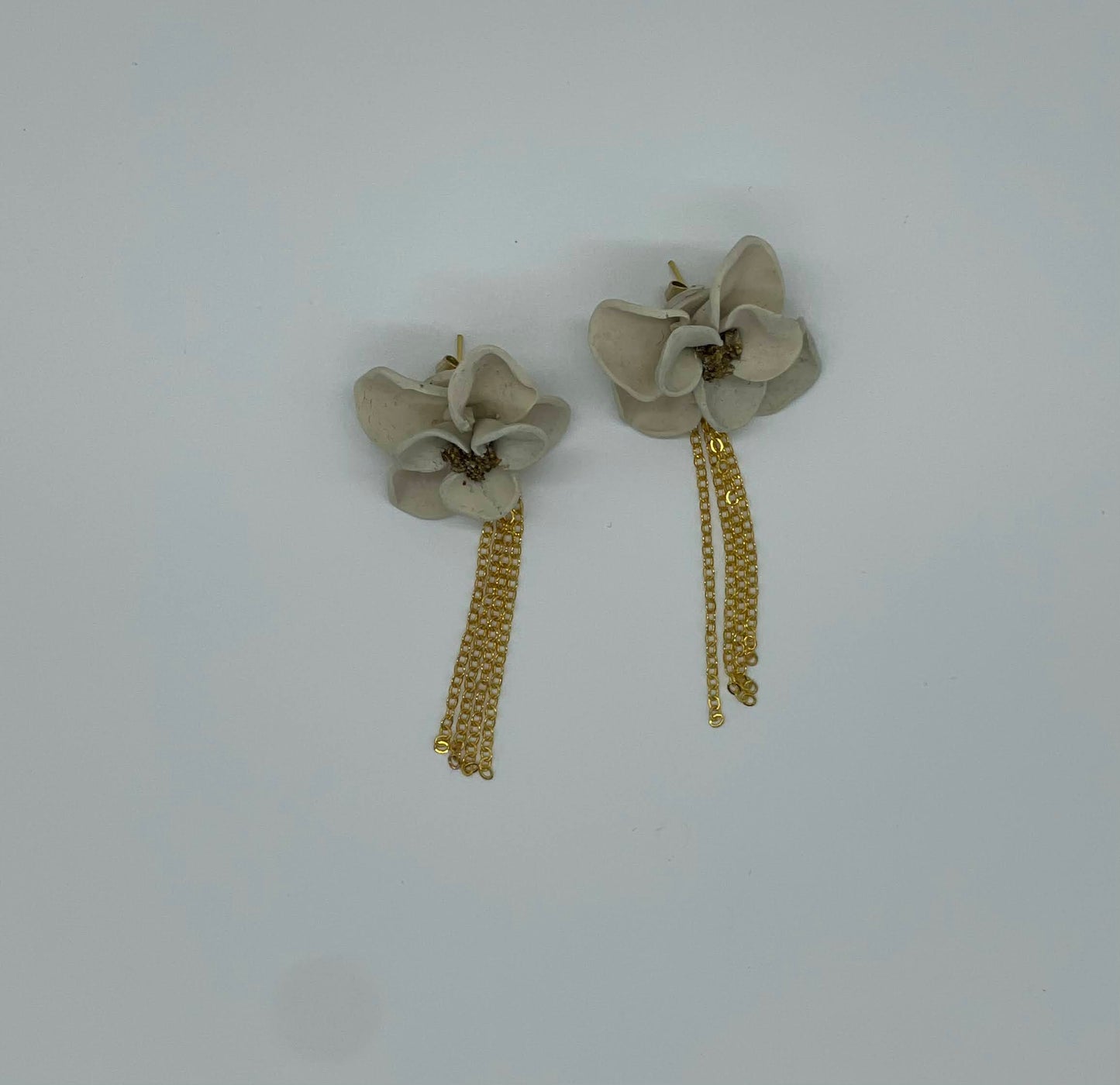 Rose Petal Cascade Earrings