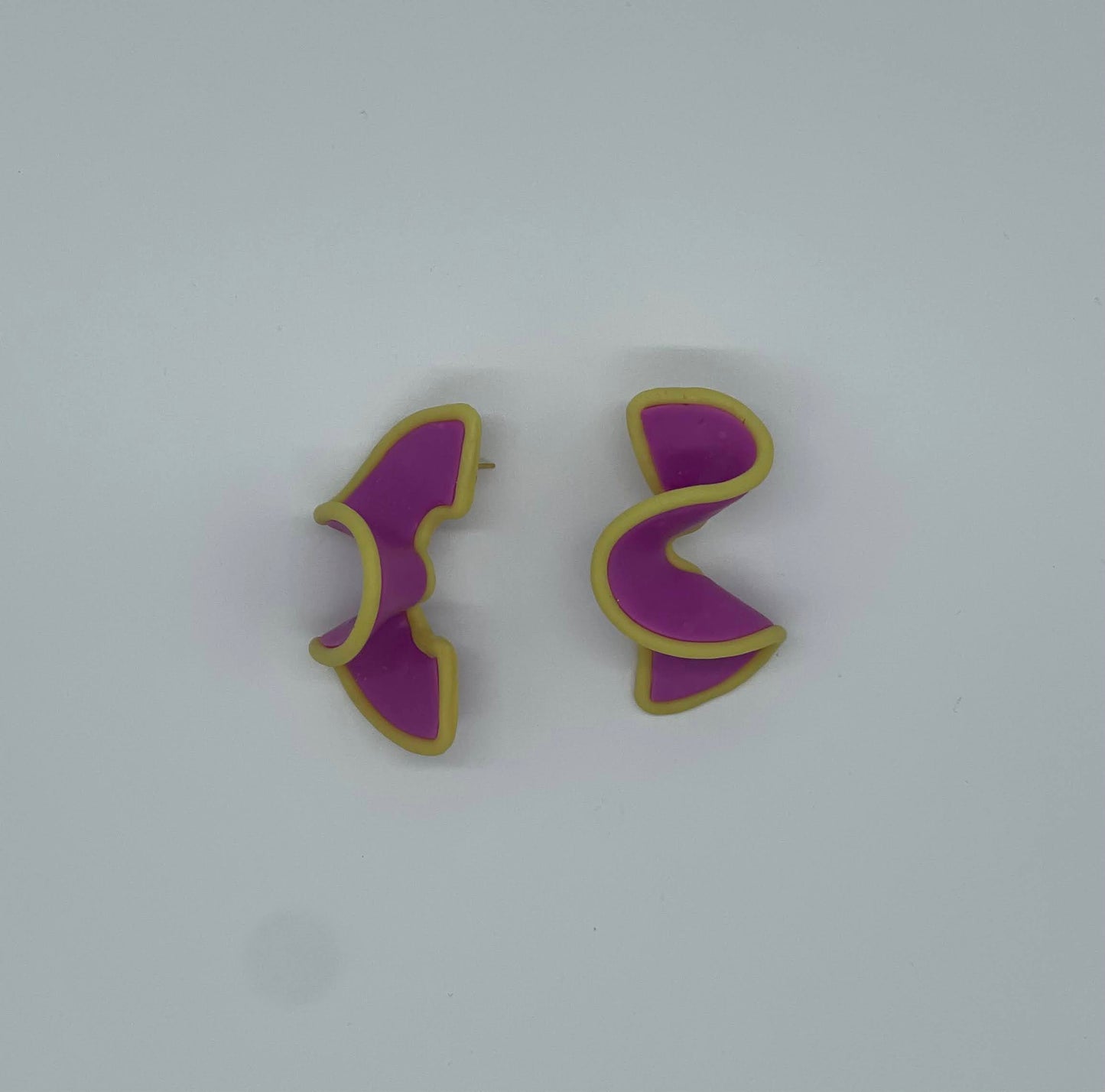 Amethyst Wave Earrings