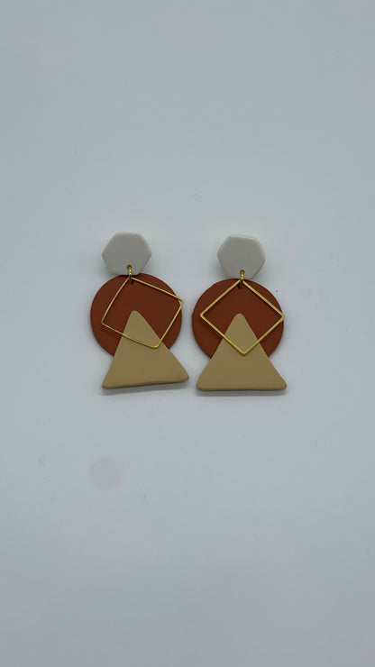 Versatile Harmony Trio Earrings