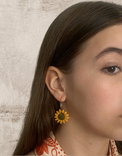 Charming Sunflowers earrings