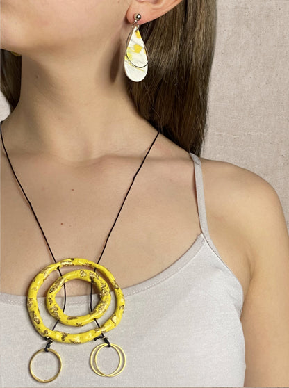 Golden Circle Fusion Necklace